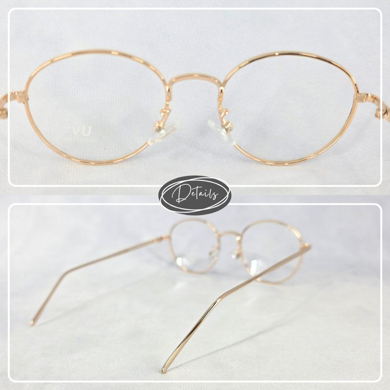 UVカット クリアレンズ ファッショングラス