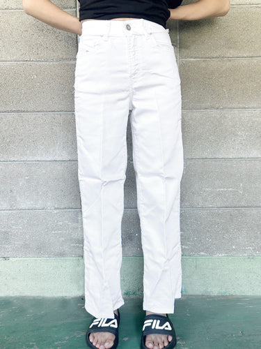 DIESEL DENIM WHITE デニムパンツ サイズ23