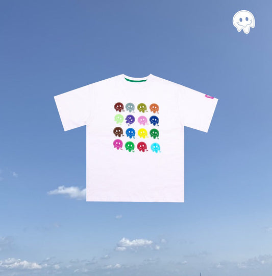 スマイルマルチカラーTシャツ